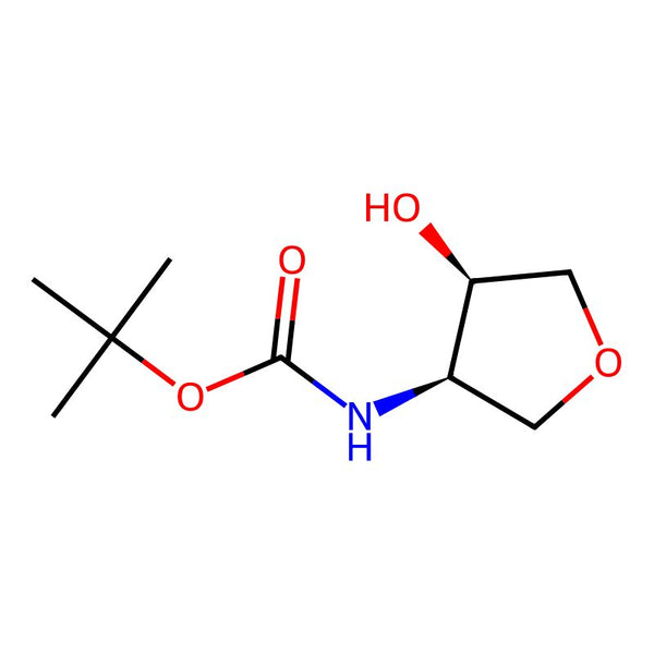 tert-Butyl ((3R,4R)-rel-4-hydroxytetrahydrofuran-3-yl)carbamate|CS-0054589|1631070-69-3