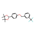 4,4,5,5-Tetramethyl-2-(4-((3-(trifluoromethyl)benzyl)oxy)phenyl)-1,3,2-dioxaborolane|CS-0530121|1813554-41-4