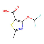 4-(Difluoromethoxy)-2-methylthiazole-5-carboxylic acid|CS-0514399|851755-45-8