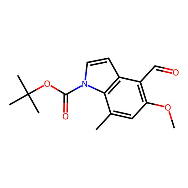 tert-Butyl 4-formyl-5-methoxy-7-methyl-1H-indole-1-carboxylate|CS-W020158|1481631-51-9