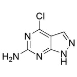 4-Chloro-1H-pyrazolo[3,4-d]pyrimidin-6-amine|26239|100644-65-3