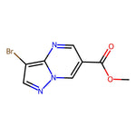 Methyl 3-bromopyrazolo[1,5-a]pyrimidine-6-carboxylate|CS-0187488|1823420-32-1