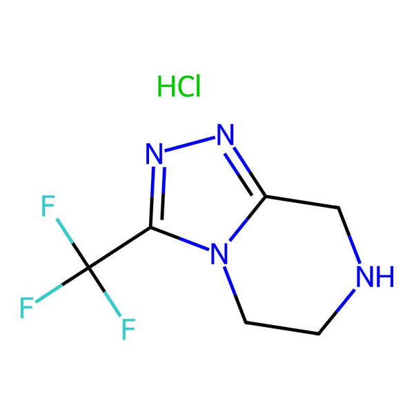 3-Trifluoromethyl-5,6,7,8-tetrahydro-[1,2,4]triazolo[4,3-a]pyrazine (hydrochloride)|CS-M0692|762240-92-6