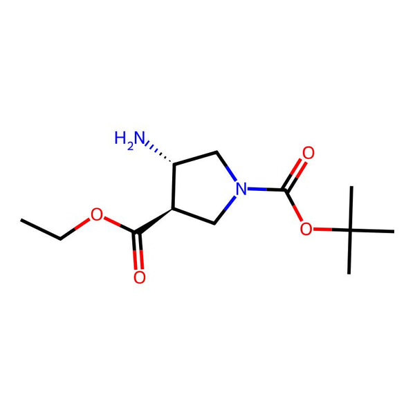 (3R,4S)-1-tert-butyl 3-ethyl 4-aminopyrrolidine-1,3-dicarboxylate|CS-D1779|895243-98-8