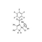 Chloro{[(1R,2R)-(-)-2-amino-1,2-diphenylethyl](pentafluorophenylsulfonyl)amido}(p-cymene)ruthenium(II), min. 90% RuCl[(R,R)-Fsdpen](p-cymene)|44-0156|1026995-71-0