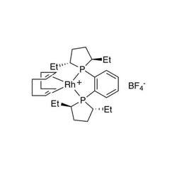(-)-1,2-Bis((2R,5R)-2,5-diethylphospholano)benzene(1,5-cyclooctadiene)rhodium(I) tetrafluoroborate, 98+% (R,R)-Et-DUPHOS-Rh|45-0148|228121-39-9