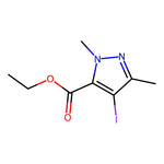 Ethyl 4-iodo-1,3-dimethyl-1H-pyrazole-5-carboxylate|CS-0560633|153208-27-6