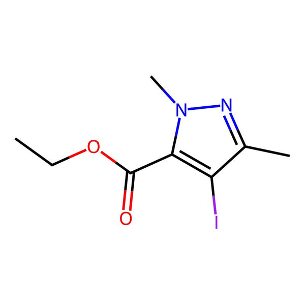Ethyl 4-iodo-1,3-dimethyl-1H-pyrazole-5-carboxylate|CS-0560633|153208-27-6