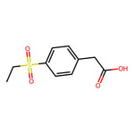 2-(4-(Ethylsulfonyl)phenyl)acetic acid|CS-W005727|383135-47-5