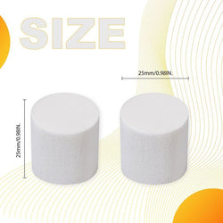 Narrow Vials Closures，Material：Densest Sponge, Autoclavable, Size：25*25mm，|51-0515