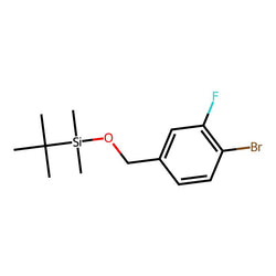 ((4-bromo-3-fluorobenzyl)oxy)(tert-butyl)dimethylsilane|CS-1005943|1017598-60-5