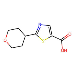 2-(Oxan-4-yl)-1,3-thiazole-5-carboxylic acid|CS-0248023|1343317-66-7