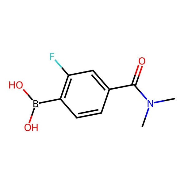 (4-(Dimethylcarbamoyl)-2-fluorophenyl)boronic acid|CS-0141571|874289-30-2