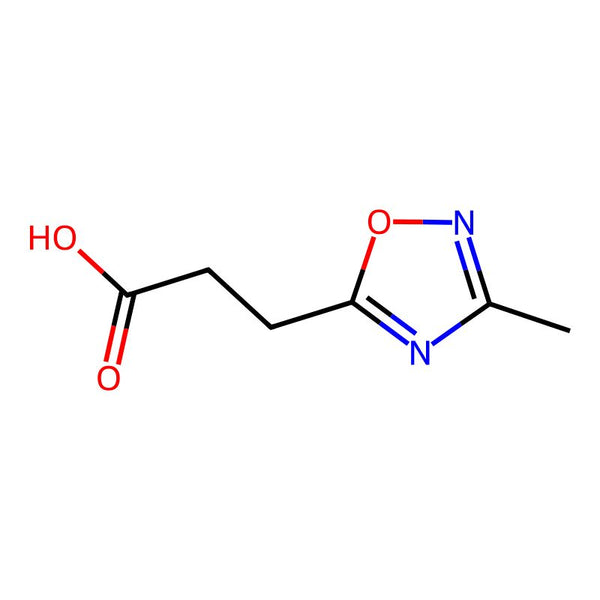 3-(3-Methyl-1,2,4-oxadiazol-5-yl)propanoic acid|CS-0215667|321392-79-4