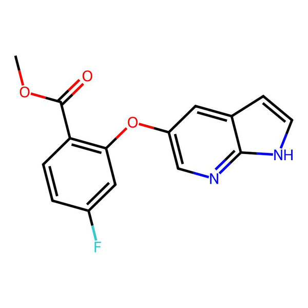 Methyl 4-fluoro-2-{1H-pyrrolo[2,3-b]pyridin-5-yloxy}benzoate|CS-0010861|1235865-75-4