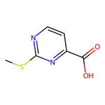2-Methylsulfanylpyrimidine-4-carboxylic acid|CS-W003659|1126-44-9