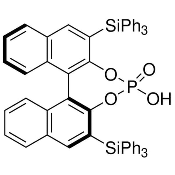 (S)-(+)-3,3'-Bis(triphenylsilyl)-1,1'-binaphthyl-2,2'-diyl hydrogen phosphate, min. 98% [(S)-TiPSY]|15-0341|929097-92-7