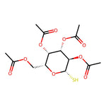 (2R,3S,4S,5R,6S)-2-(Acetoxymethyl)-6-mercaptotetrahydro-2H-pyran-3,4,5-triyl triacetate|CS-0155030|50615-66-2