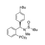 [S(R)]-N-[(R)-[2-(Dicyclohexylphosphanyl)phenyl](4-(tert-butyl)phenyl)methyl]-N,2-dimethyl-2-propanesulfinamide, 95%|15-8458