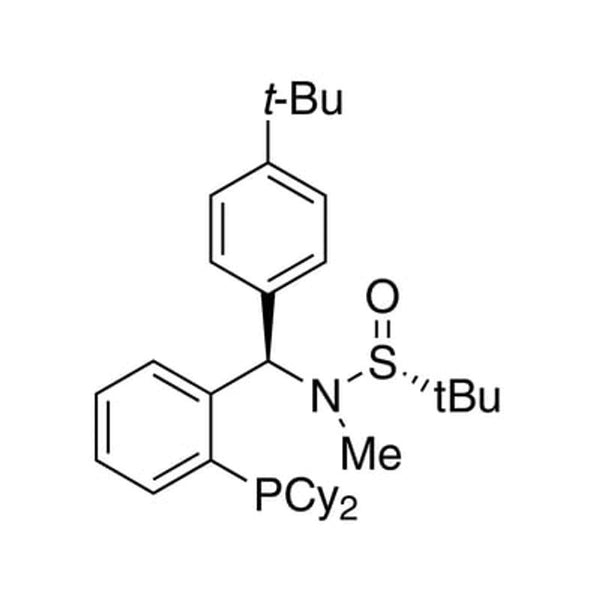 [S(R)]-N-[(R)-[2-(Dicyclohexylphosphanyl)phenyl](4-(tert-butyl)phenyl)methyl]-N,2-dimethyl-2-propanesulfinamide, 95%|15-8458