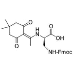 Na-1-(4,4-Dimethyl-2,6-dioxocyclohex-1-ylidene)ethyl-Nb-Fmoc-D-2,3-diamino-propionic acid|16155|1263046-87-2