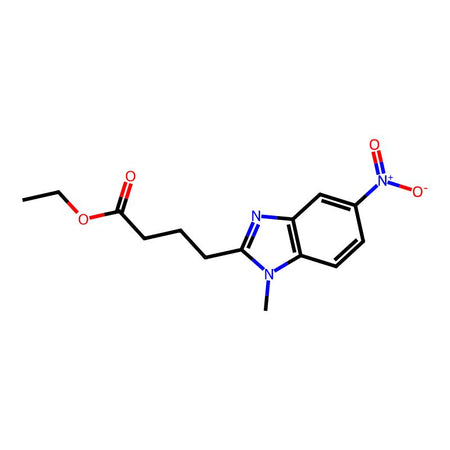1-Methyl-5-nitro-1H-benzimidazole-2-butanoic acid ethyl ester, 99%|770799|3543-72-4