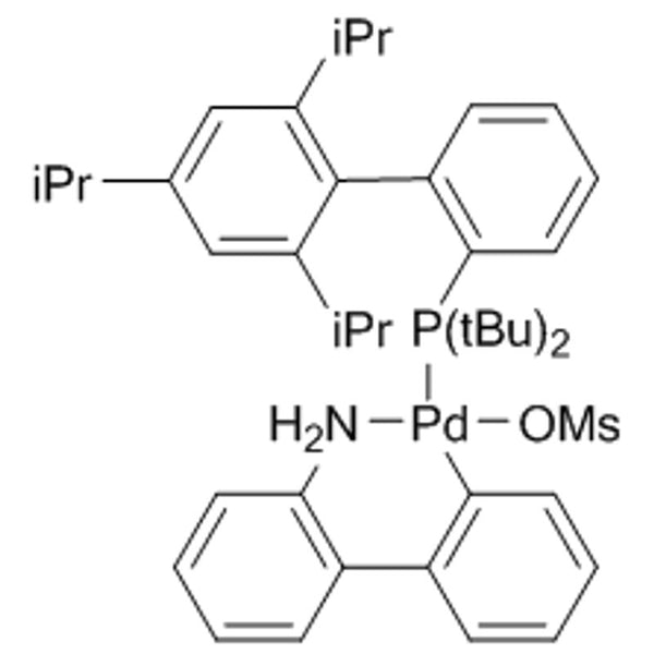 Methanesulfonato(2-di-t-butylphosphino-2',4',6'-tri-i-propyl-1,1'-biphenyl)(2'-amino-1,1'-biphenyl-2-yl)palladium(II), min. 98% [t-BuXPhos Palladacycle Gen. 3]|46-0323|1447963-75-8