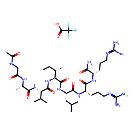 Ac-Gly-Ala-Val-Ile-Leu-Arg-Arg-NH2 trifluoroacetate salt|CPTD786366|1092658-86-0