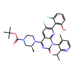 (3S)-tert-Butyl 4-(6-fluoro-7-(2-fluoro-6-hydroxyphenyl)-1-(2-isopropyl-4-methylpyridin-3-yl)-2-oxo-1,2-dihydropyrido[2,3-d]pyrimidin-4-yl)-3-methylpiperazine-1-carboxylate|CS-0376818|2252403-85-1