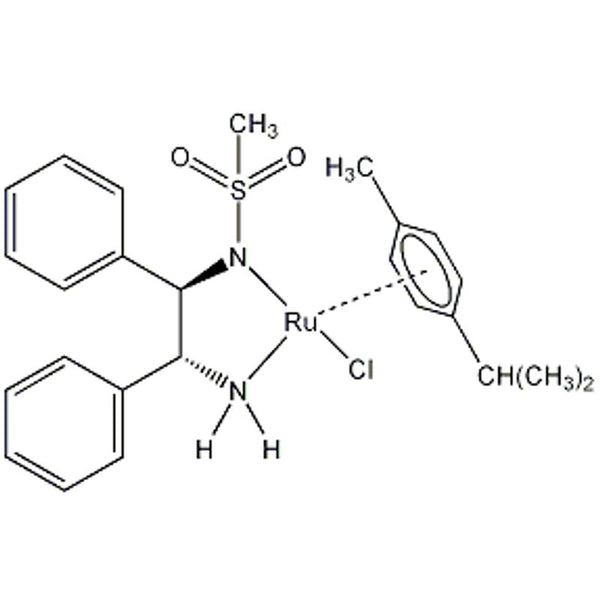 Chloro(p-cymene)[(1R,2R)-(-)-2-amino-1,2-diphenylethyl(methylsulfonylamido)]ruthenium(II) RuCl(p-cymene)[(R,R)-MsDpen]|44-2319|1097730-63-6