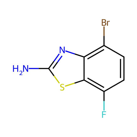 4-Bromo-7-fluorobenzo[d]thiazol-2-amine, 98%|9007656|942473-89-4