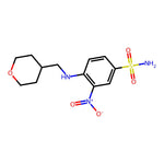 3-Nitro-4-[[(tetrahydro-2H-pyran-4-yl)methyl]amino]benzenesulfonamide|CS-0010860|1228779-96-1