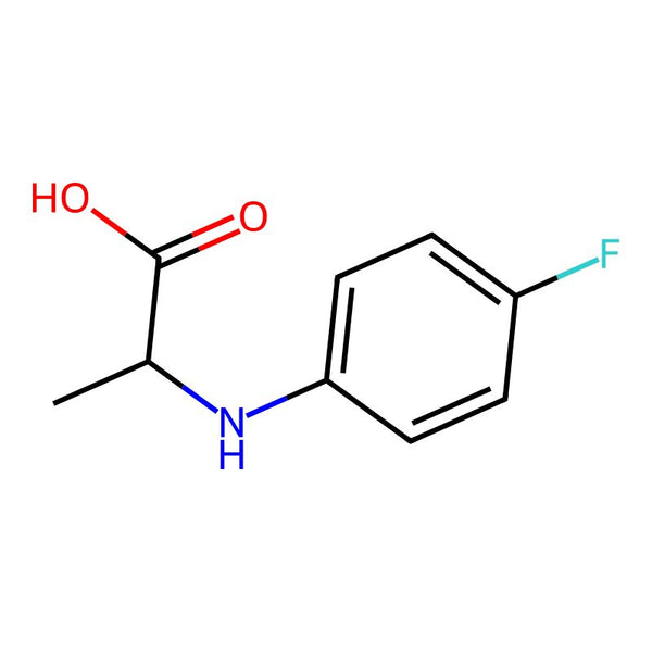 2-((4-Fluorophenyl)amino)propanoic acid|CS-0154980|16583-82-7