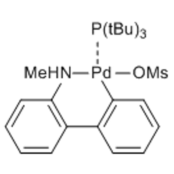 Methanesulfonato(tri-t-butylphosphino)(2'-methylamino-1,1'-biphenyl-2-yl)palladium(II), 98% [P(t-Bu)3 Palladacycle Gen. 4]|46-0385|1621274-11-0