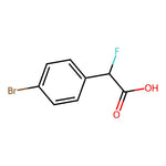 2-(4-Bromophenyl)-2-fluoroacetic acid|CS-0616234|109050-30-8