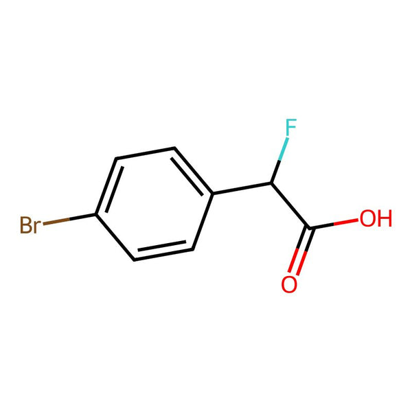2-(4-Bromophenyl)-2-fluoroacetic acid|CS-0616234|109050-30-8