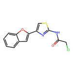 N-(4-(Benzofuran-2-yl)thiazol-2-yl)-2-chloroacetamide|CS-0497536|924129-01-1