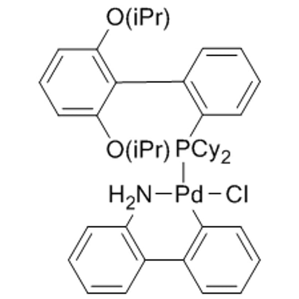 Chloro(2-dicyclohexylphosphino-2',6'-di-i-propoxy-1,1'-biphenyl)(2'-amino-1,1'-biphenyl-2-yl)palladium(II), min. 98% [RuPhos Palladacycle Gen. 2]|46-0286|1375325-68-0