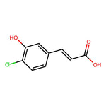 (E)-3-(4-Chloro-3-hydroxyphenyl)acrylic acid|CS-0617075|1224873-11-3