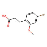 3-(4-Bromo-2-methoxyphenyl)propanoic acid|CS-0377908|1261675-06-2