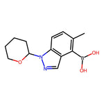 [5-Methyl-1-(oxan-2-yl)-1H-indazol-4-yl]boronic acid|CS-0056167|2022976-34-5