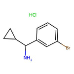 (3-Bromophenyl)(cyclopropyl)methanamine hydrochloride|CS-0622824|2918779-76-5