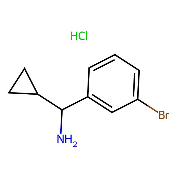 (3-Bromophenyl)(cyclopropyl)methanamine hydrochloride|CS-0622824|2918779-76-5