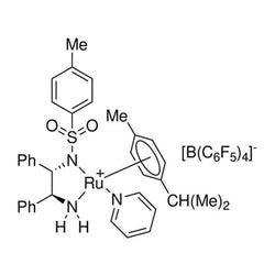 {[(1S,2S)-2-Amino-1,2-diphenylethyl](4-toluenesulfonyl)amido}(p-cymene)(pyridine)ruthenium(II) tetrakis(pentafluorophenyl)borate, min. 97%|44-6081|1192483-27-4