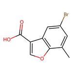 5-Bromo-7-methyl-1-benzofuran-3-carboxylic acid|CS-0234191|1492450-22-2