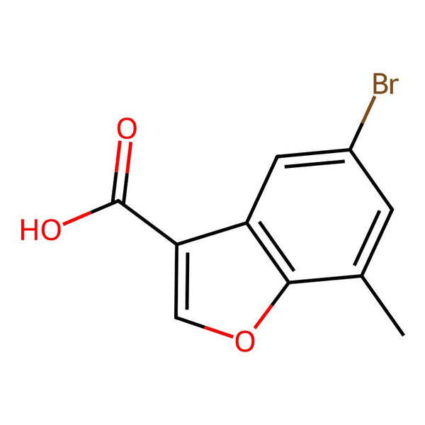 5-Bromo-7-methyl-1-benzofuran-3-carboxylic acid|CS-0234191|1492450-22-2