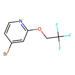 4-Bromo-2-(2,2,2-trifluoroethoxy)pyridine|CS-0098264|161952-62-1