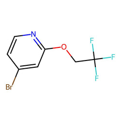 4-Bromo-2-(2,2,2-trifluoroethoxy)pyridine|CS-0098264|161952-62-1