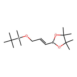 (E)-tert-Butyldimethyl((3-(4,4,5,5-tetramethyl-1,3,2-dioxaborolan-2-yl)allyl)oxy)silane|CS-0154945|114653-19-9