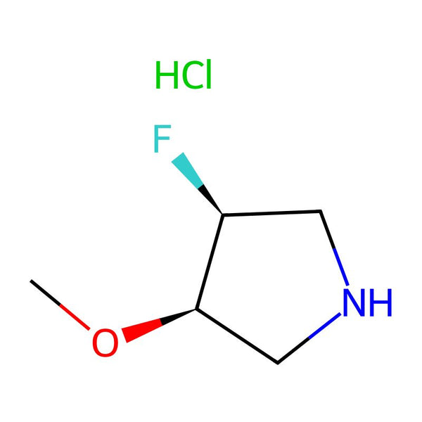 (3S,4R)-3-Fluoro-4-methoxypyrrolidine hydrochloride|CS-0628353|2306253-19-8